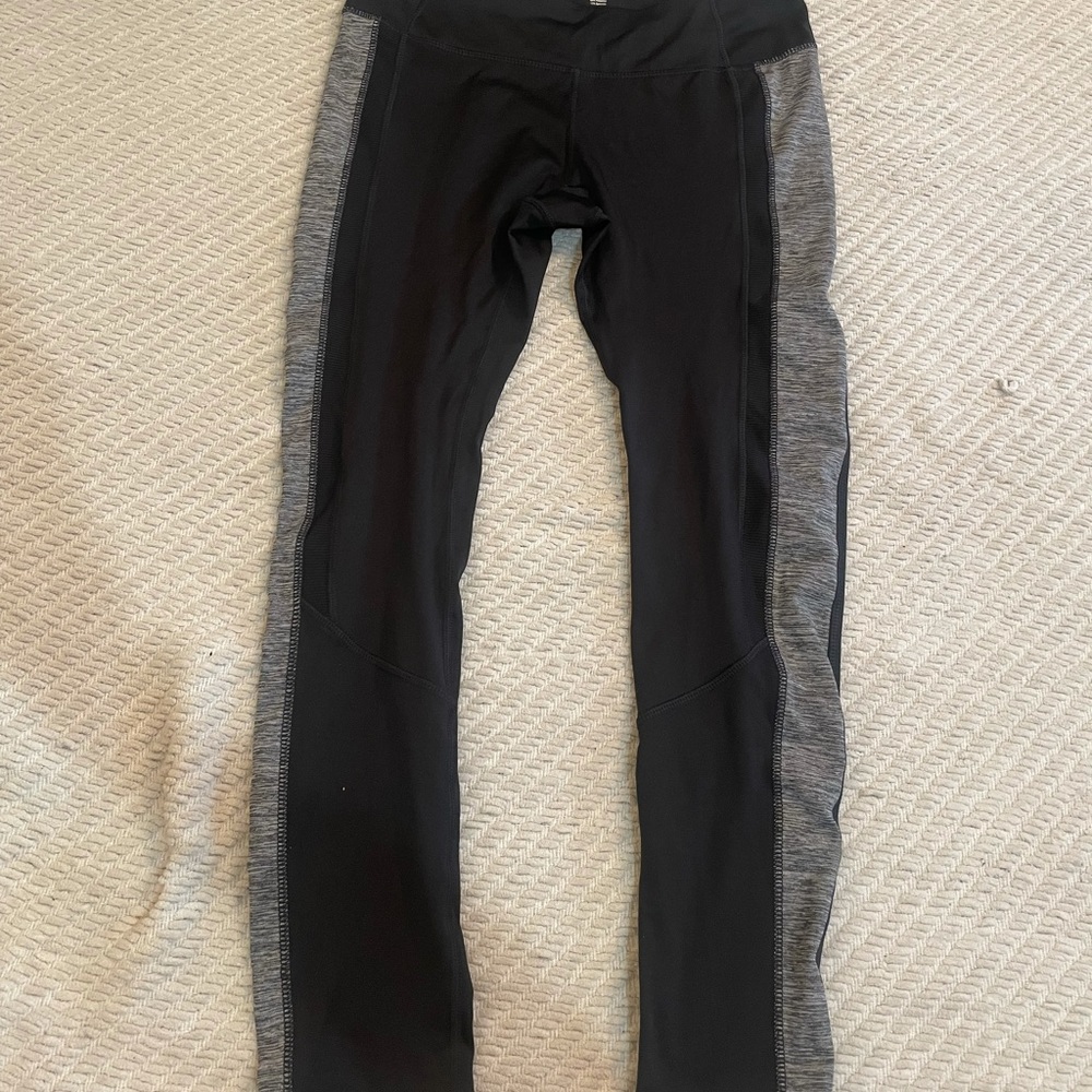 Black and Grey Workout Leggings